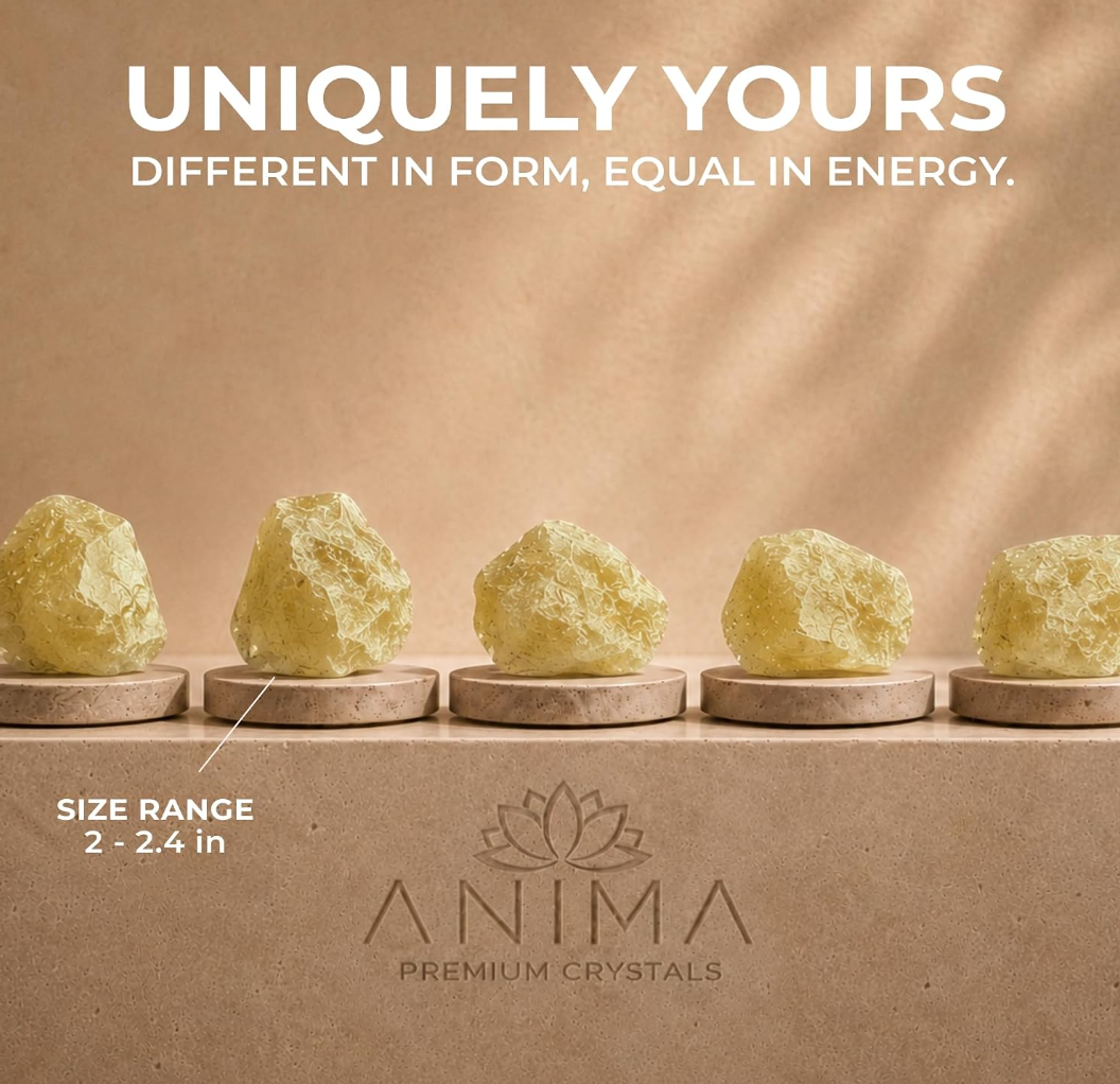 Anima® Large Raw Brazilian Citrine Crystal