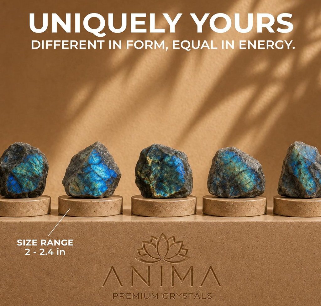 Anima® Large Raw Madagascar Labradorite Crystal