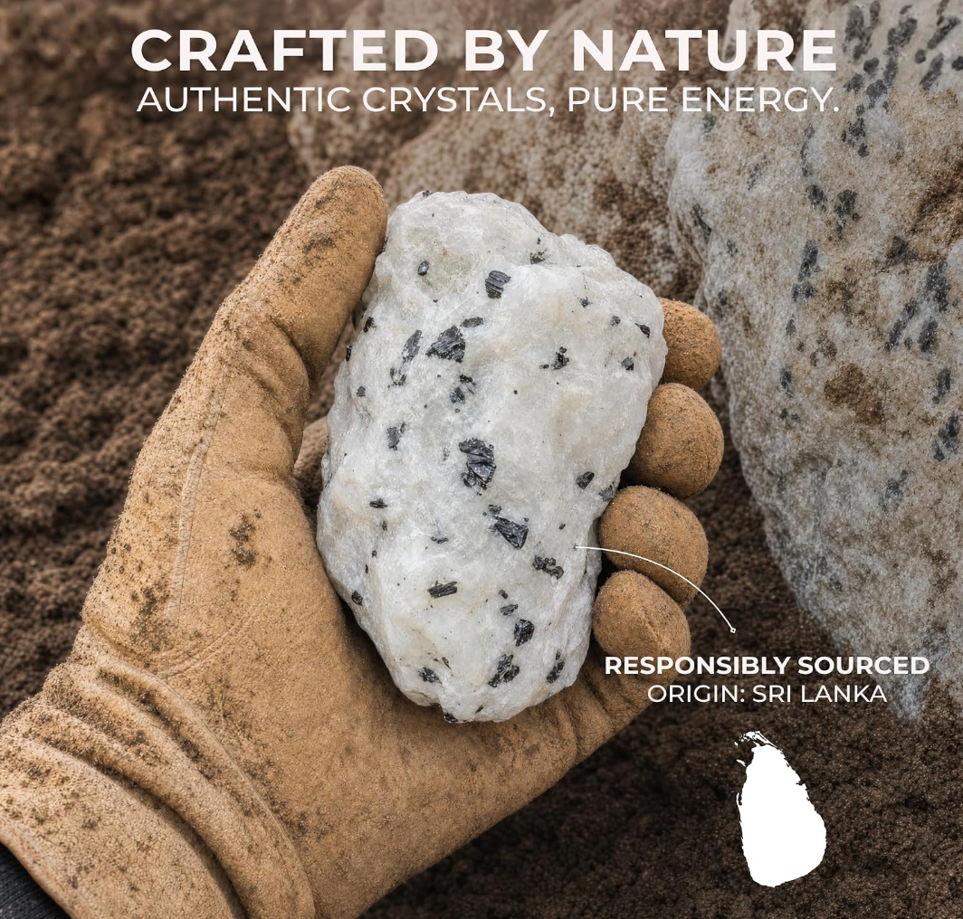 Anima® Large Raw Natural Moonstone Crystal
