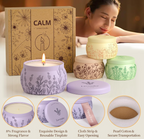 WarmEmbrace Scented Candle Set (4-Piece Luxury Collection)