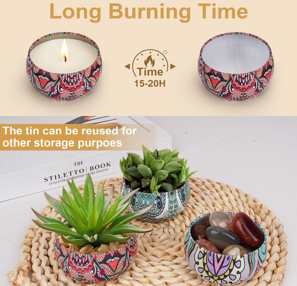 Aromatherapy Scented Candles Vault (9-Piece Set)