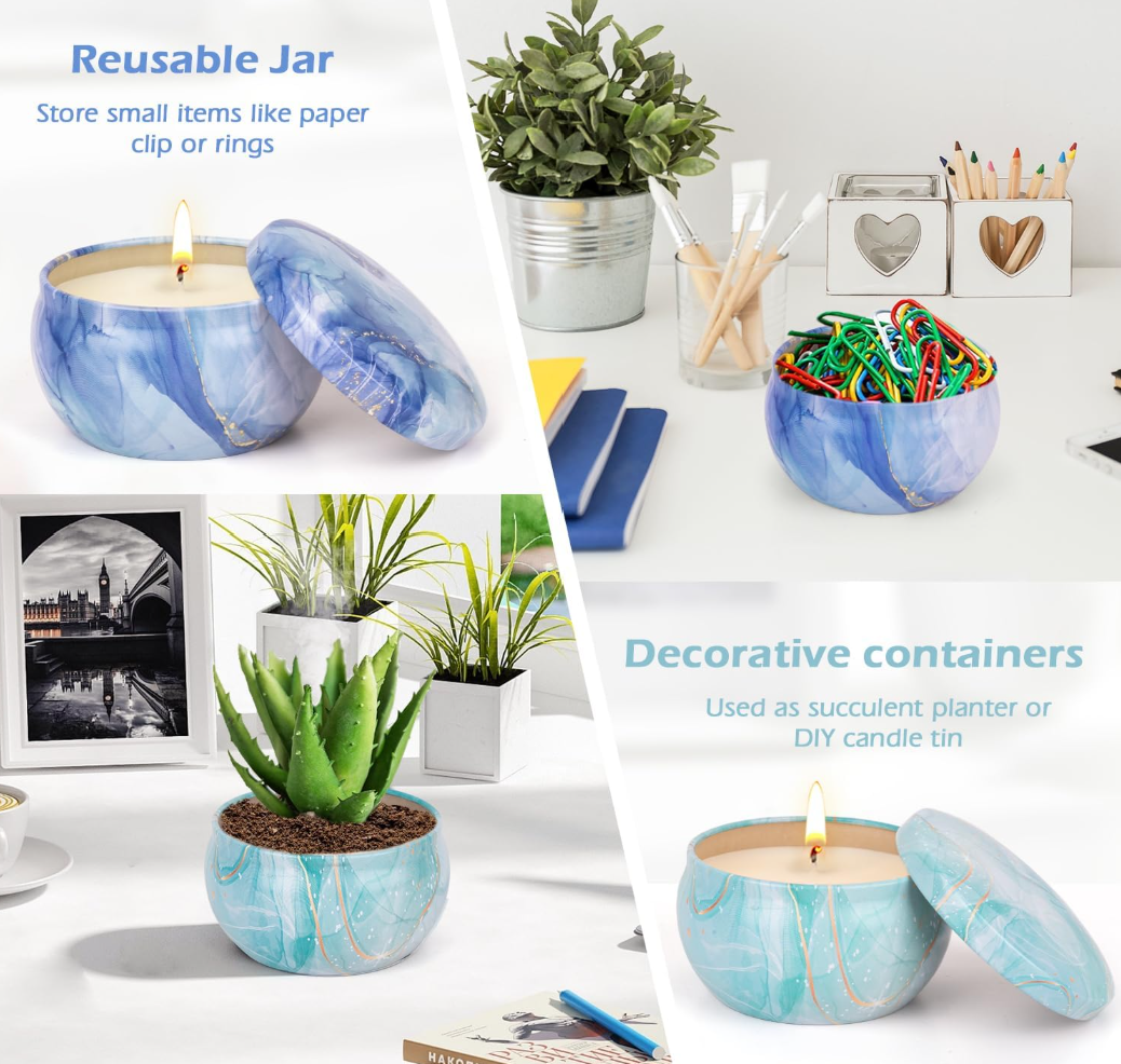 Premium Aromatherapy Scented Candles Gift Set (4-Pack)