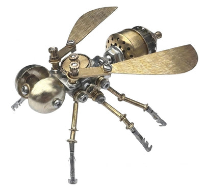 Steampunk Mechanical Bee 3D Metal Puzzle Kit