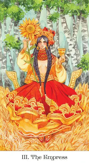 Golden Wheel Tarot by Mila Losenko Anakha H. Nyx