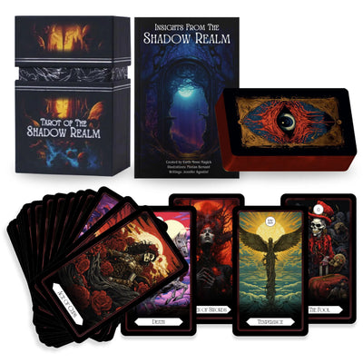 Shadow Alchemy Tarot Deck | 80-Card Matte Shadow Work Set
