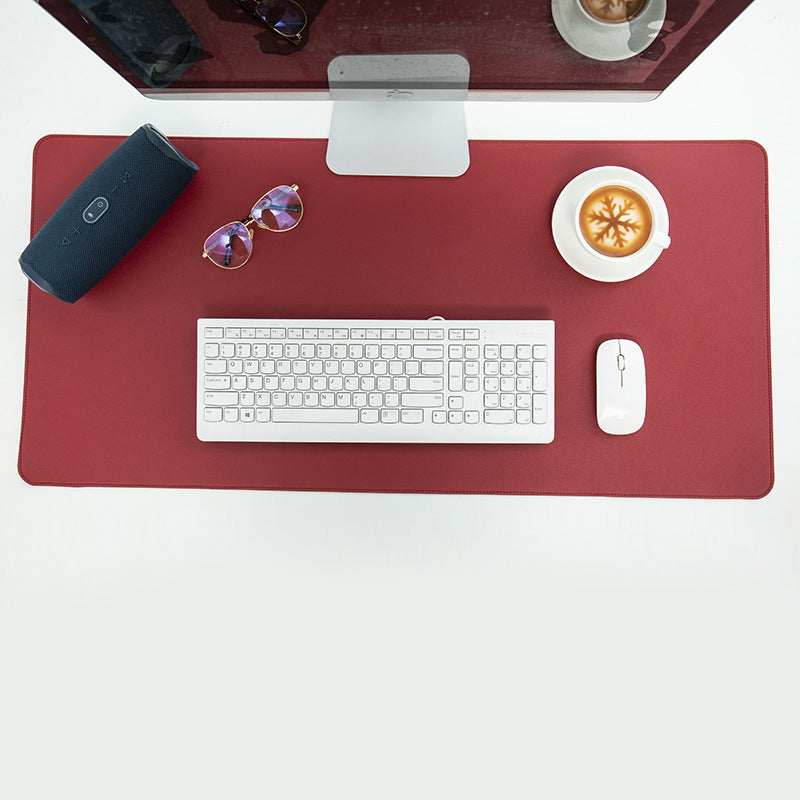 Premium Leather Desk Mat & Blotter | Non-Slip Waterproof Office Desk Pad