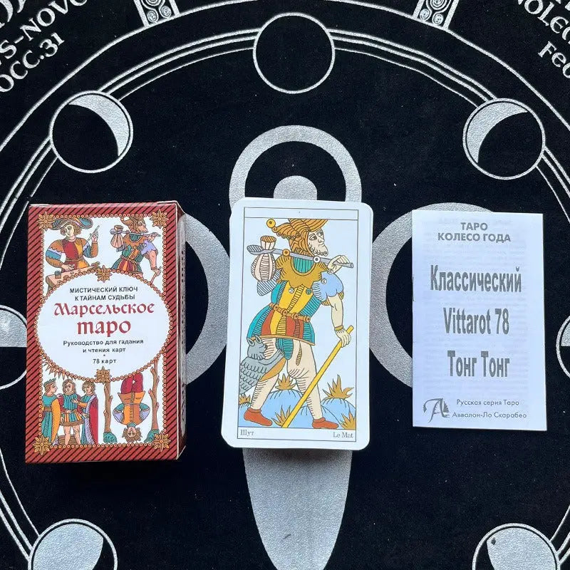 Russian Version Tarot Deck (8 styles) Anakha H. Nyx