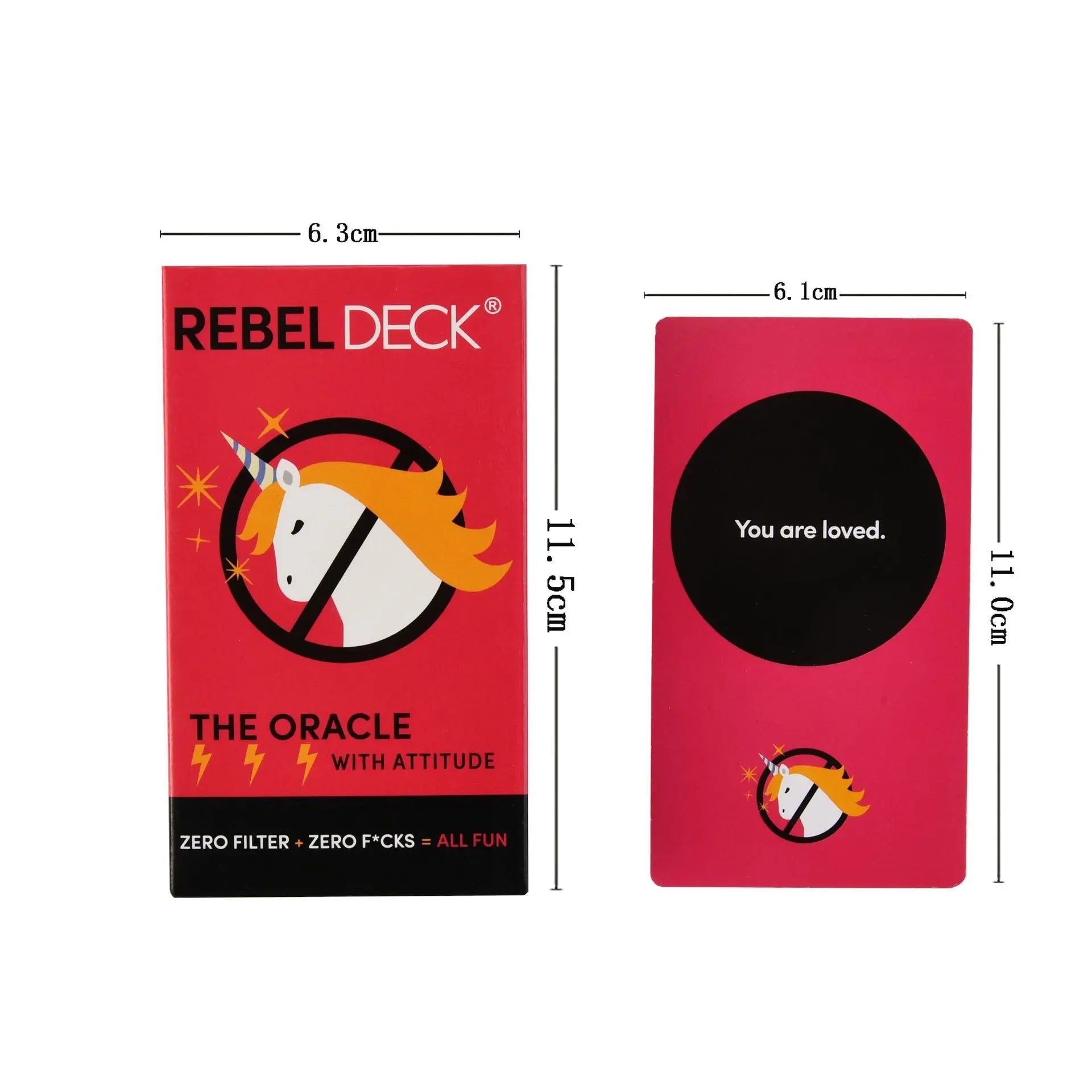 Rebellious Unicorn Oracle Deck (Explicit) Anakha H. Nyx