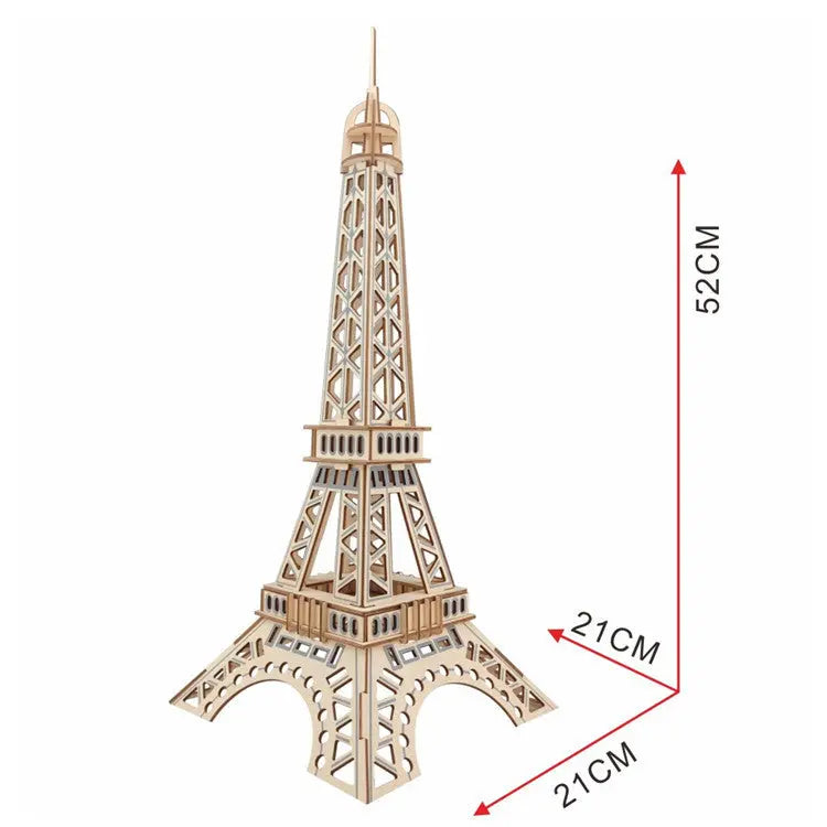 Eiffel Tower 3D Puzzle Anakha H. Nyx