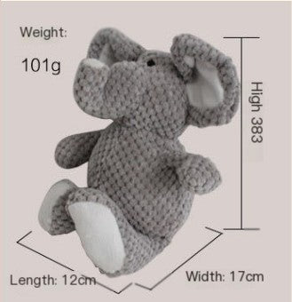 Comfort Meets Play: The Jumbo Corduroy Companion Plush Dog Toy