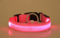 Illuminate the Dark: The Aegis Premium Reflective LED Luminous Dog Collar