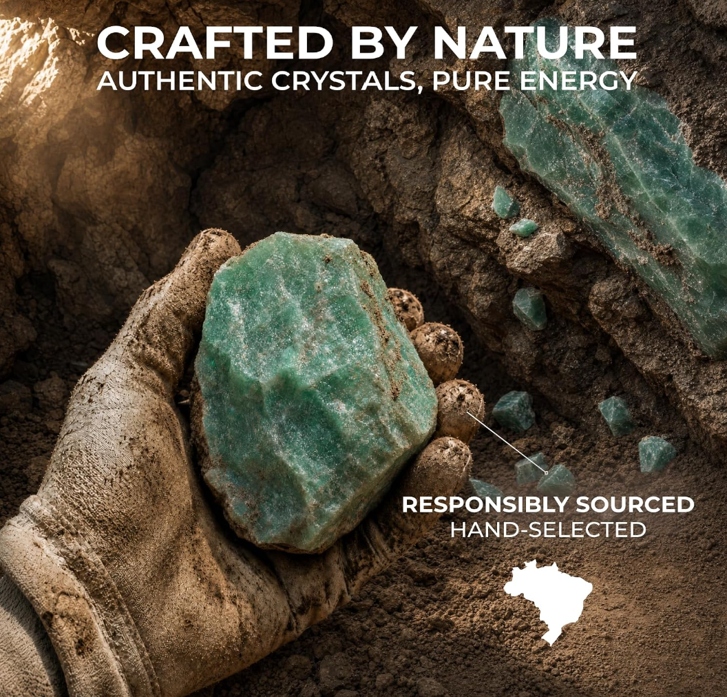 Anima® Large Raw Green Aventurine Crystal
