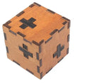 The Swiss Cube: Premium Wooden Kongming Lock Architectural Puzzle Anakha H. Nyx