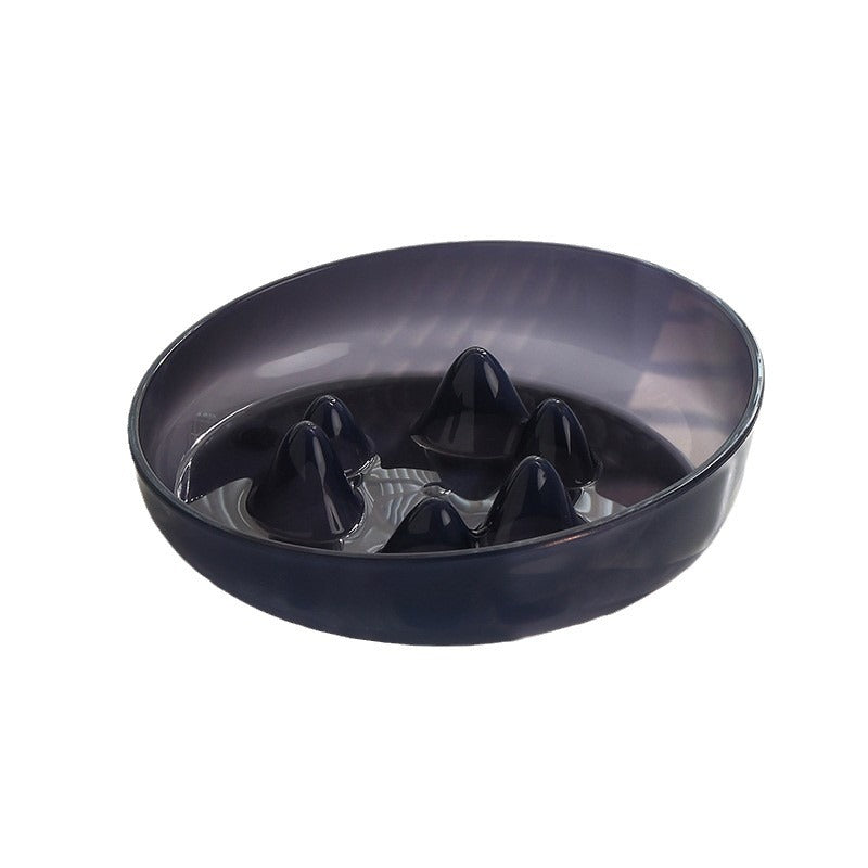 Slow Down the Rush: The Dusk Mountain Premium Silicone-Ribbed Slow Feed Bowl