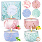 Luxury Aromatherapy Scented Candles Gift Set (4-Pack)
