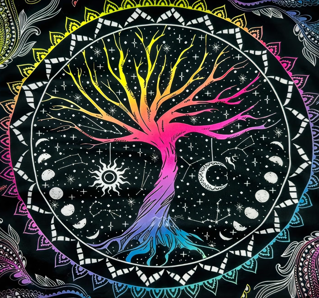 GIMURM Velvet Tarot Cards Tablecloth