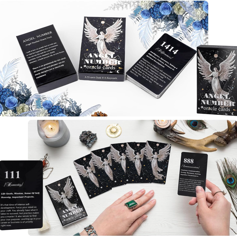NexUap Angel Numbers Oracle Cards