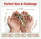 Lovewenying Steampunk Mosquito 3D Metal Model Kit