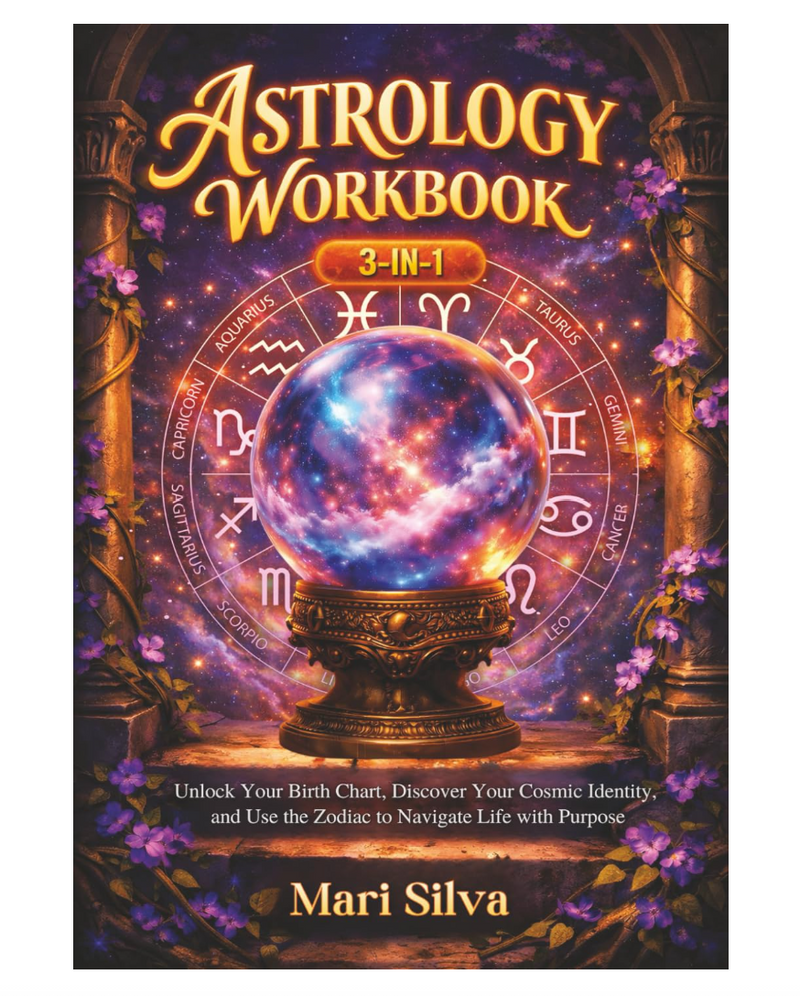 Astrology Workbook 3-in-1 by Mari Silva | Decode Your Birth Chart