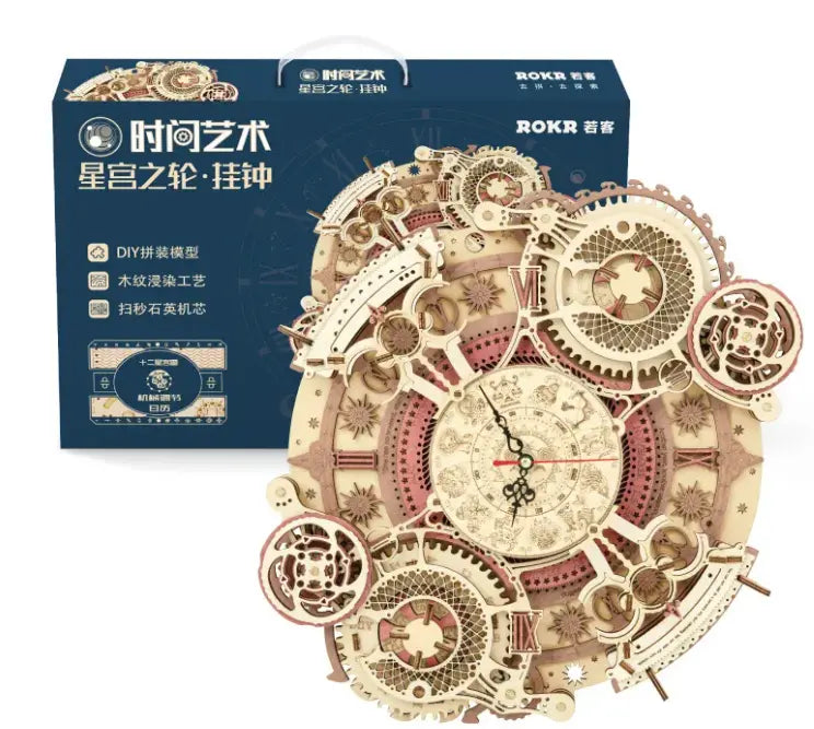 Functional Calendar Clock Puzzle Kit Anakha H. Nyx