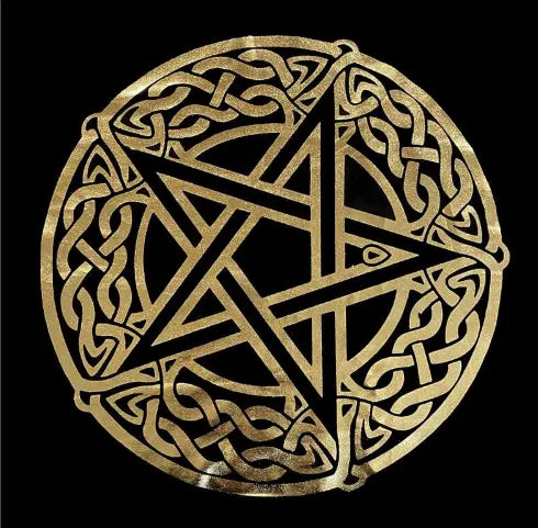 Velvet Pentagram Tarot Cloth Anakha H. Nyx