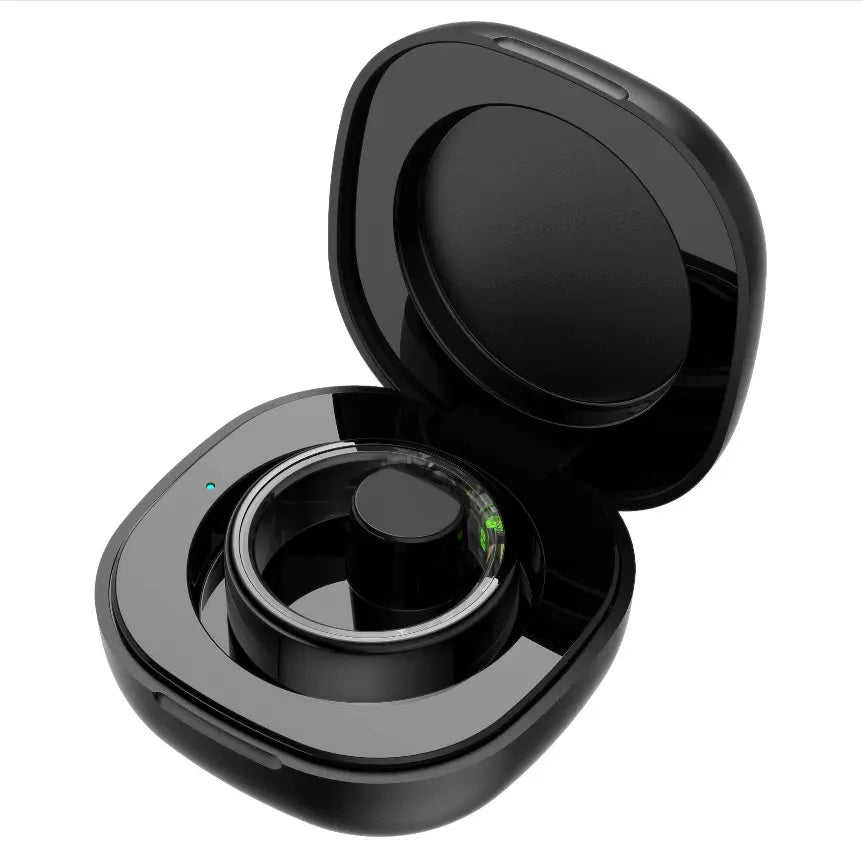 Waterproof Health Ring – Minimalist Biometric Tracker w/ Emotional Stress Mgmt (Sizes 8-12) Anakha H. Nyx