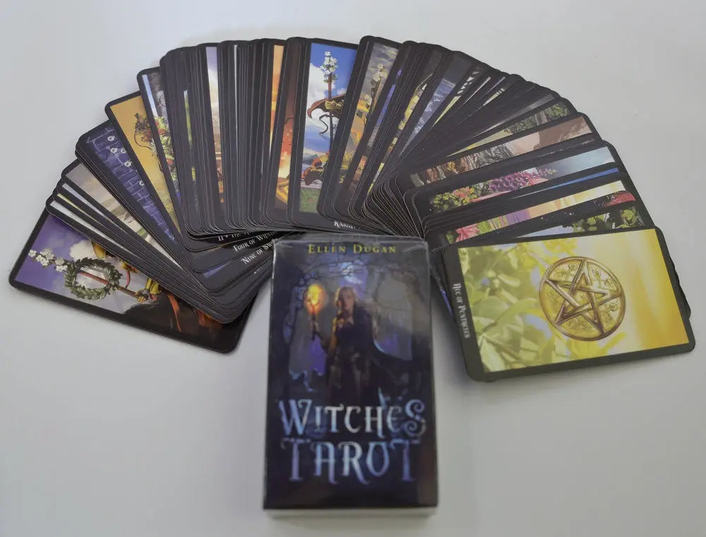 Ellen Dugan Tarot w/ Wiccan Symbolism Anakha H. Nyx