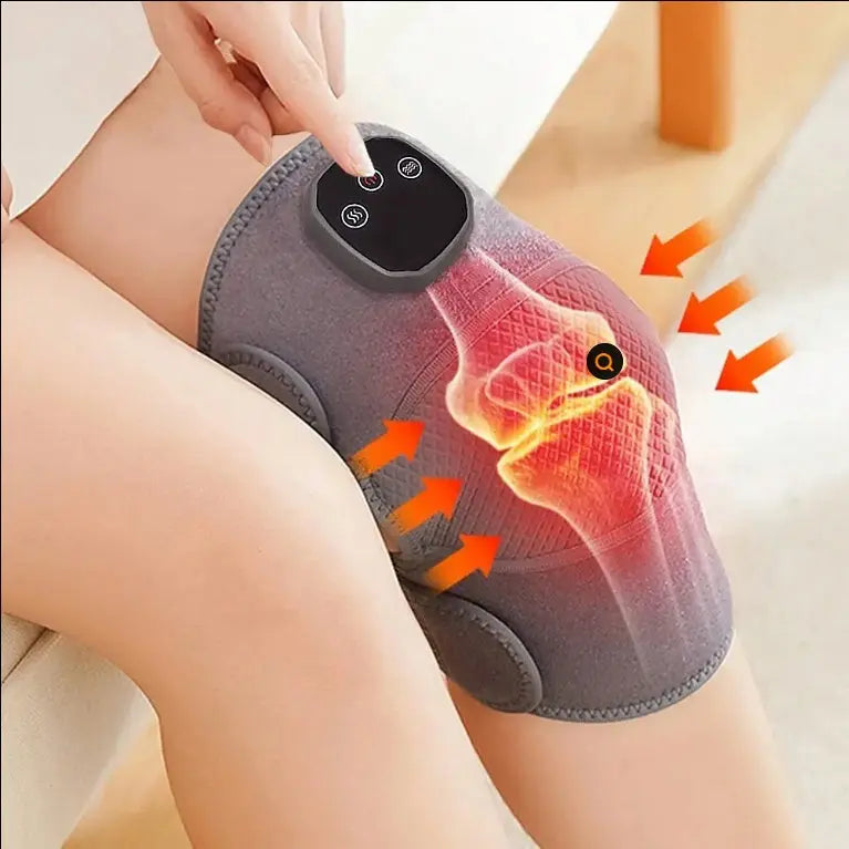 3-in-1 Joint Massager | Heated Far-Infrared Vibration Brace Wrap Anakha H. Nyx