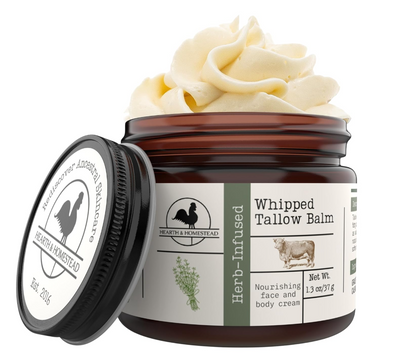 Hearth & Homestead Whipped Beef Tallow for Skin & Face