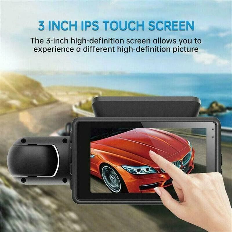 1080P Dual-Lens Car DVR Dash Cam