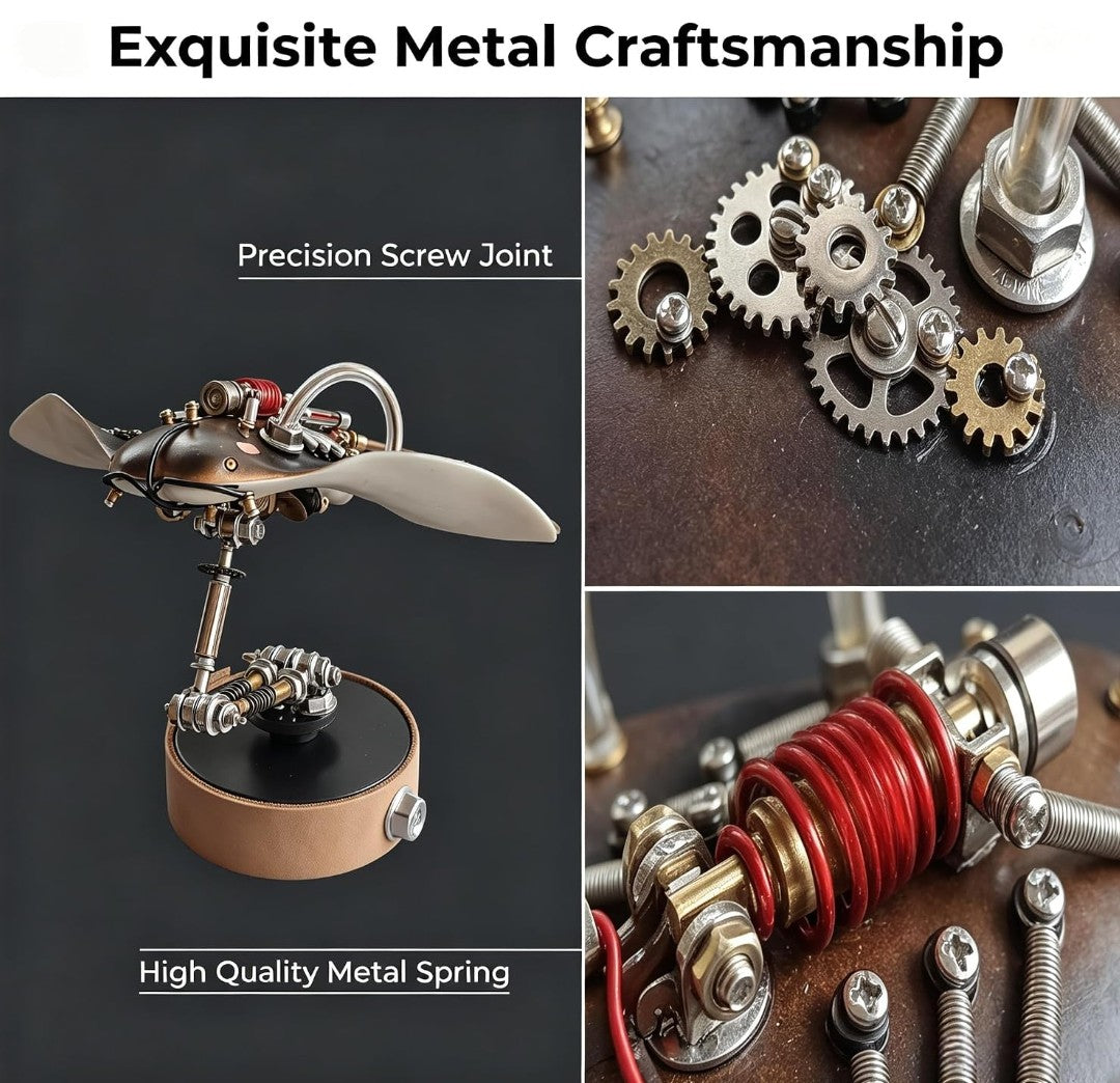 Lovewenying Steampunk Mechanical Manta Ray 3D Puzzle
