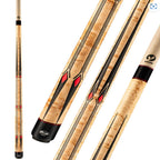 Viking Motore Red Diamond Low‑Deflection Cue with ViKORE Shaft