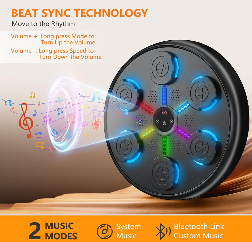 RhythmStrike Pro Smart Music Boxing Machine