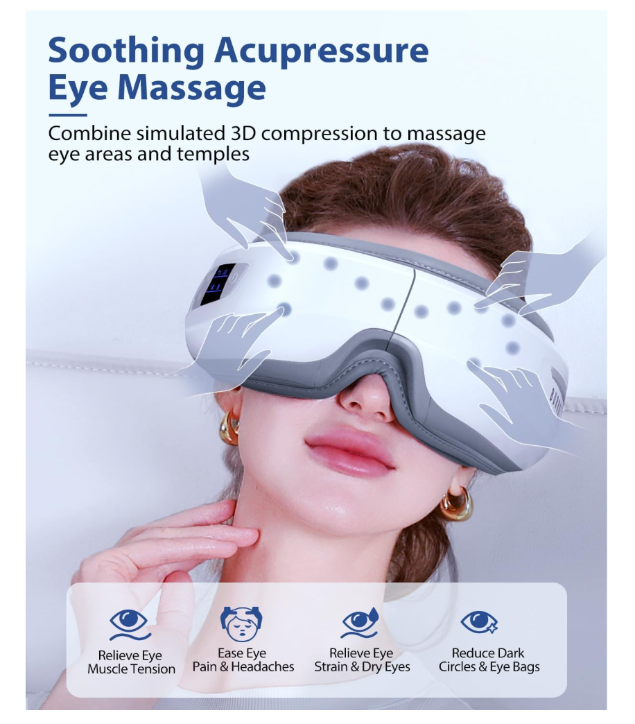 Burrki Smart Heated Eye Massager