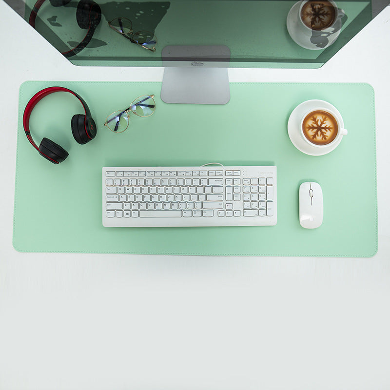 Premium Leather Desk Mat & Blotter | Non-Slip Waterproof Office Desk Pad