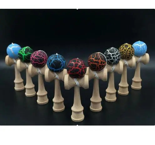 Premium Wooden Kendama – Durable Beech Wood Cup & Ball Game Anakha H. Nyx