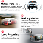Car Triple Lens Dash Cam HD 1080P