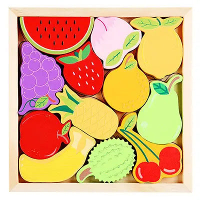 Early Learning Interlocking Fruit Puzzle Anakha H. Nyx