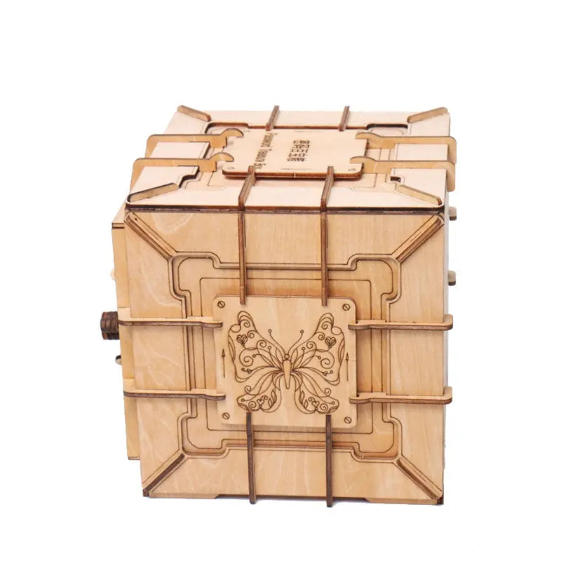 Wooden Treasure Box Puzzle Anakha H. Nyx