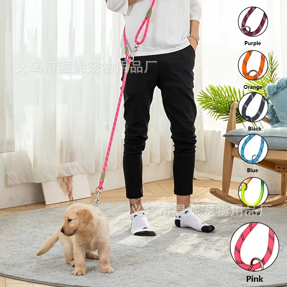 Hands-Free Adventure: The Premium Reflective Hands-Free Crossbody Dual Dog Leash