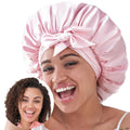Reversible Silk Satin Bonnet Anakha H. Nyx