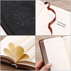 Pocket Work Mini Retro Notebook - Handy Portable Journal