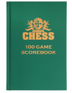 WE Games Chess Scorebook & Notation Book
