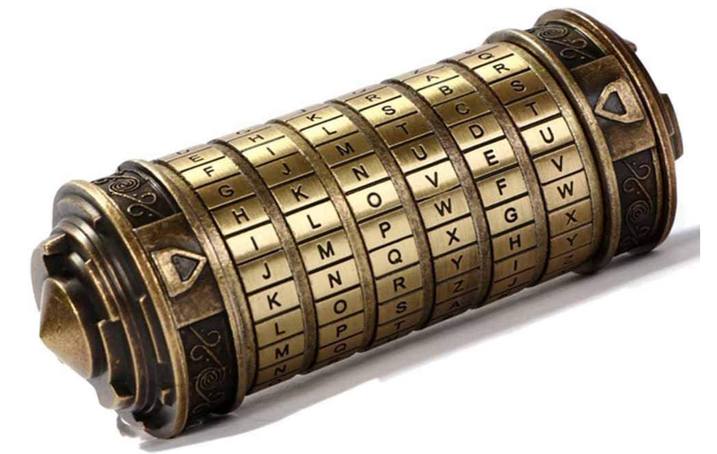 Cryptex Da Vinci Code Mini Cryptex Lock Puzzle Box