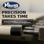 Viking Motore Red Diamond Low‑Deflection Cue with ViKORE Shaft