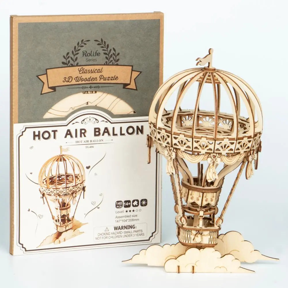 3D Hot Air Balloon Model Kit Anakha H. Nyx