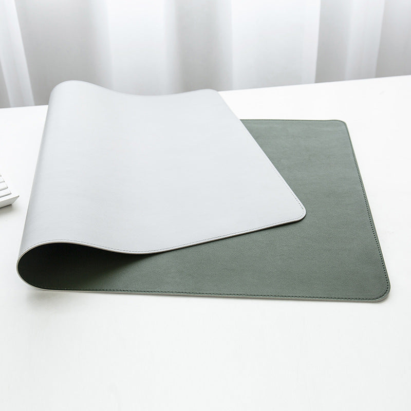 Premium Leather Desk Mat & Blotter | Non-Slip Waterproof Office Desk Pad
