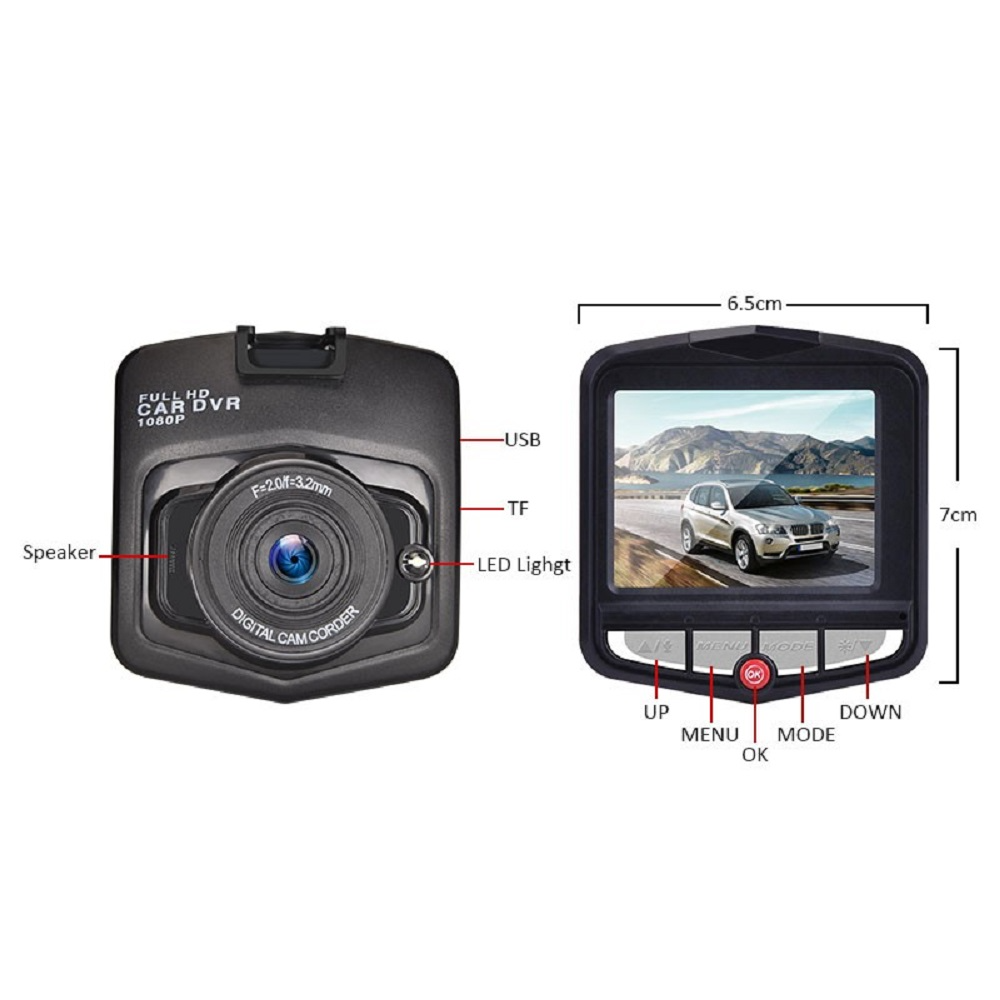 Full HD 1080p Car DVR Dash Camera