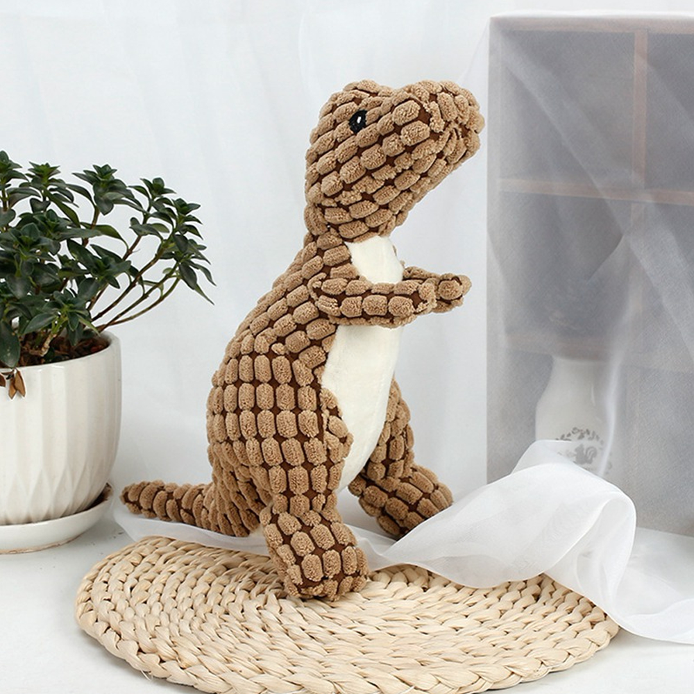 Unleash the Fun: The Jurassic Squeaker Dental Grinding Dinosaur Toy