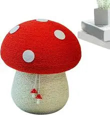 Mushroom Cat Scratching Post – Durable, Non-Scratch Sisal Cat Tree Anakha H. Nyx